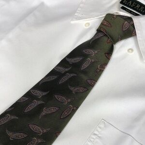 Burberry Vintage Printed Silk Tie